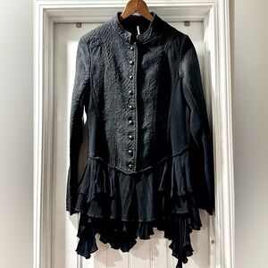 Free People Victorian style military jacket